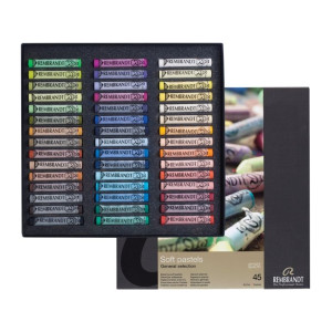 ΣΕΤ SOFT PASTELS CARDBOARD REMBRANDT 45 ΤΕΜ