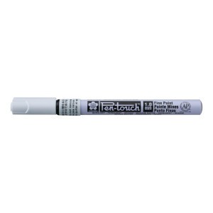 ΜΑΡΚΑΔΟΡΟΙ PEN-TOUCH ΛΕΥΚΟ FINE 1,0mm