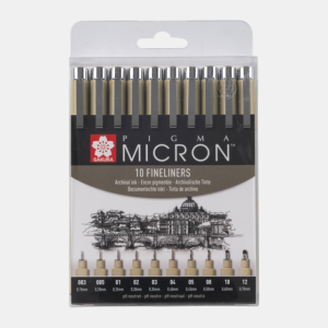 ΣΕΤ ΜΑΡΚΑΔΟΡΟΙ SAKURA PIGMA MICRON 10 ΜΕΓΕΘΗ BLACK ΣΕΤ ΜΑΡΚΑΔΟΡΟΙ SAKURA PIGMA MICRON 10 ΜΕΓΕΘΗ BLACK