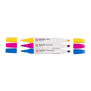 ΣΕΤ ΜΑΡΚΑΔΟΡΟΙ PANTONE 3TEM ΜΕ ΔΙΠΛΗ ΜΥΤΗ  PRIMARY TALENS