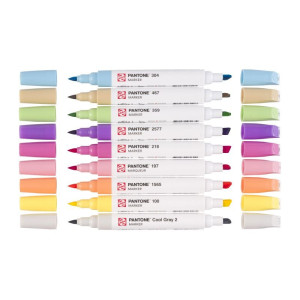 ΣΕΤ ΜΑΡΚΑΔΟΡΟΙ PANTONE 9TEM ΜΕ ΔΙΠΛΗ ΜΥΤΗ PASTEL TALENS ΣΕΤ ΜΑΡΚΑΔΟΡΟΙ PANTONE 9TEM ΜΕ ΔΙΠΛΗ ΜΥΤΗ PASTEL TALENS