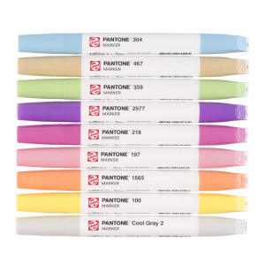 ΣΕΤ ΜΑΡΚΑΔΟΡΟΙ PANTONE 9TEM ΜΕ ΔΙΠΛΗ ΜΥΤΗ PASTEL TALENS ΣΕΤ ΜΑΡΚΑΔΟΡΟΙ PANTONE 9TEM ΜΕ ΔΙΠΛΗ ΜΥΤΗ PASTEL TALENS
