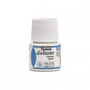 ΧΡΩΜΑ ΥΦΑΣΜΑΤΟΣ White SETACOLOR OPAQUE 45ml
