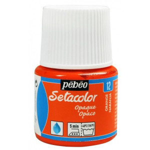 ΧΡΩΜΑ ΥΦΑΣΜΑΤΟΣ Orange SETACOLOR OPAQUE 45ml