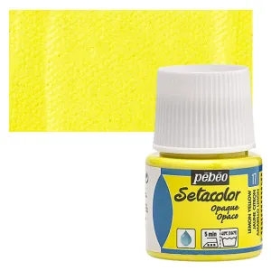 ΧΡΩΜΑ ΥΦΑΣΜΑΤΟΣ Lemon Yellow SETACOLOR OPAQUE 45ml ΧΡΩΜΑ ΥΦΑΣΜΑΤΟΣ Lemon Yellow SETACOLOR OPAQUE 45ml