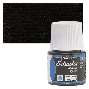 ΧΡΩΜΑ ΥΦΑΣΜΑΤΟΣ Black SETACOLOR OPAQUE 45ml ΧΡΩΜΑ ΥΦΑΣΜΑΤΟΣ Black SETACOLOR OPAQUE 45ml