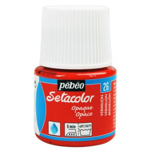 ΧΡΩΜΑ ΥΦΑΣΜΑΤΟΣ Vermilion SETACOLOR OPAQUE 45ml