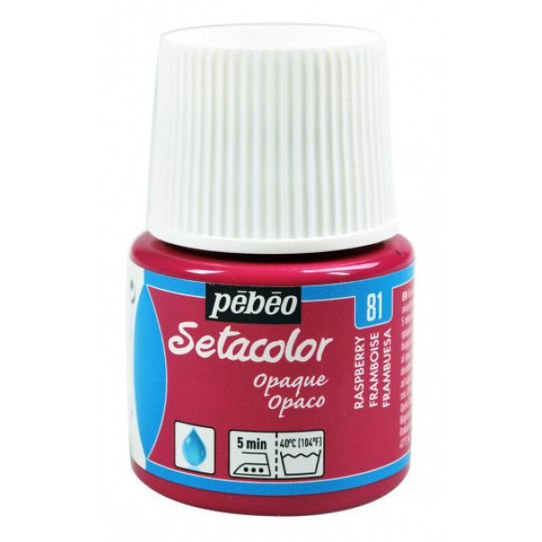 ΧΡΩΜΑ ΥΦΑΣΜΑΤΟΣ Raspberry SETACOLOR OPAQUE 45ml