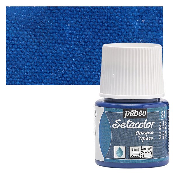 ΧΡΩΜΑ ΥΦΑΣΜΑΤΟΣ Blue Jeans SETACOLOR OPAQUE 45ml