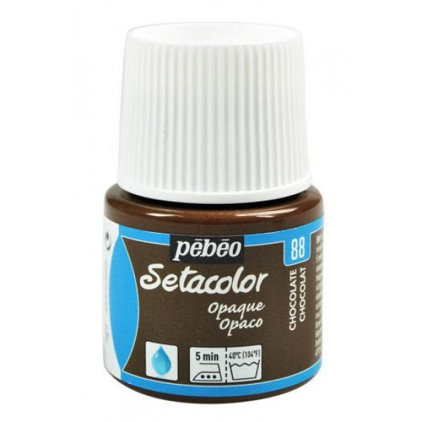 ΧΡΩΜΑ ΥΦΑΣΜΑΤΟΣ Chocolate SETACOLOR OPAQUE 45ml
