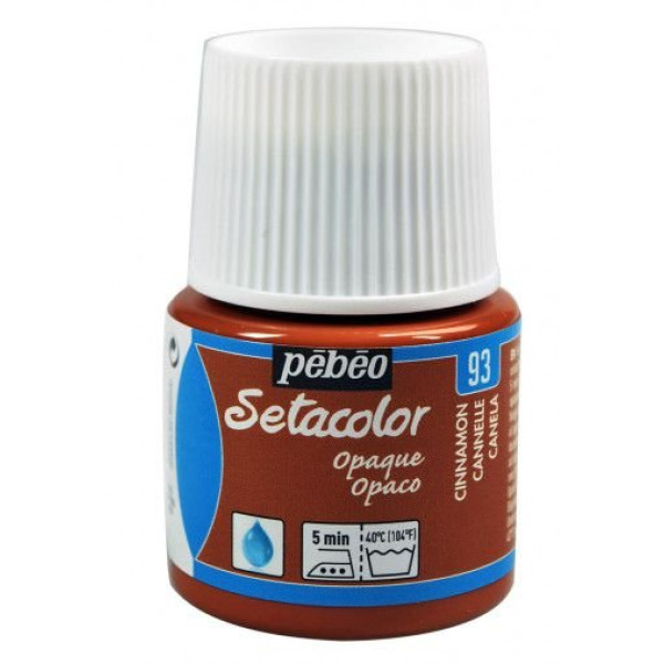 ΧΡΩΜΑ ΥΦΑΣΜΑΤΟΣ Cinnamon SETACOLOR OPAQUE 45ml