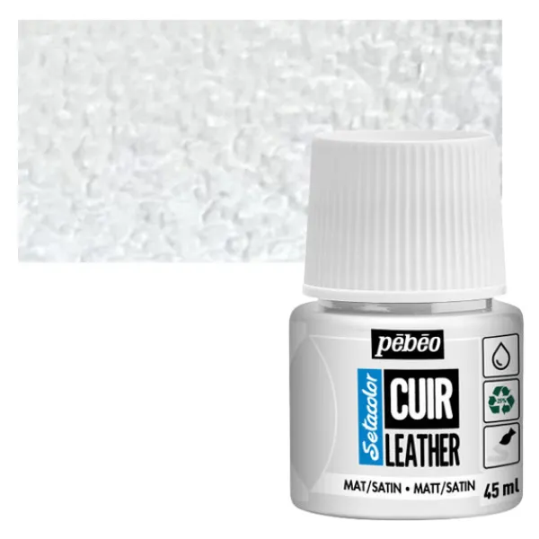 ΧΡΩΜΑ ΓΙΑ ΔΕΡΜΑΤΑ Pure White SETACOLOR LEATHER 45ml