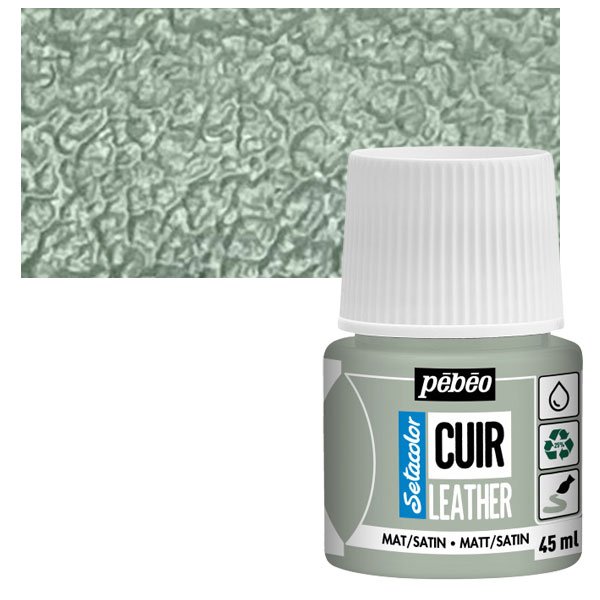 ΧΡΩΜΑ ΓΙΑ ΔΕΡΜΑΤΑ Sage Green SETACOLOR LEATHER 45ml