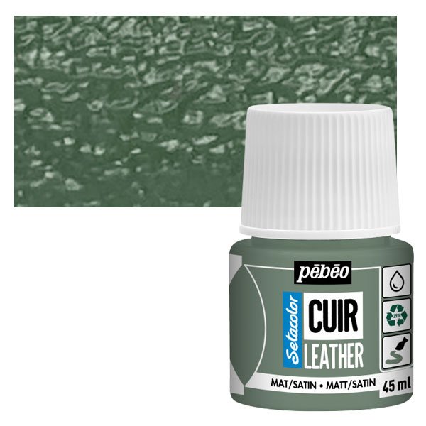 ΧΡΩΜΑ ΓΙΑ ΔΕΡΜΑΤΑ Matcha Green SETACOLOR LEATHER 45ml