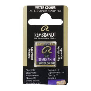 ΠΑΣΤΙΛΙΕΣ ΑΚΟΥΑΡΕΛΑΣ REMBRANDT S1 548 Blue Violet