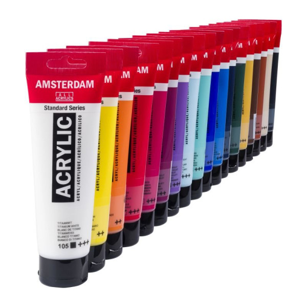 ΣΕΤ ΑΚΡΥΛΙΚΑ AMSTERDAM 18TEMx120ml Value Pack