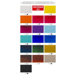 ΣΕΤ ΑΚΡΥΛΙΚΑ AMSTERDAM 18TEMx120ml Value Pack