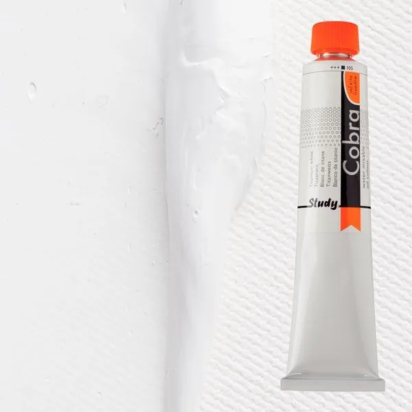 ΛΑΔΙ COBRA STUDY 200ml Titanium White