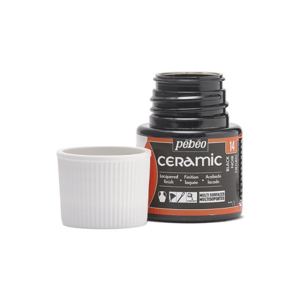 ΣΜΑΛΤΟ CERAMIC Black 45ml PEBEO