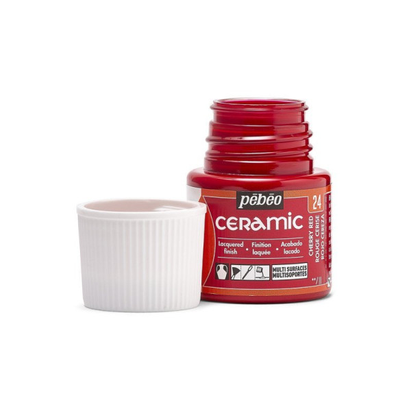 ΣΜΑΛΤΟ CERAMIC Cherry Red 45ml PEBEO