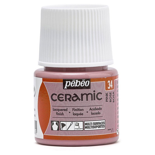 ΣΜΑΛΤΟ CERAMIC Pink 45ml PEBEO