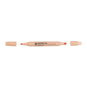 ΜΑΡΚΑΔΟΡΟΣ PANTONE ΜΕ ΔΙΠΛΗ ΜΥΤΗ COLOR OF THE YEAR 2024 PEACH FUZZ
