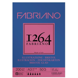 ΜΠΛΟΚ ΔΕΜΕΝΟ Α3 F-1264 200GR BRISTOL 50Φ FABRIANO ΜΠΛΟΚ ΔΕΜΕΝΟ Α3 F-1264 200GR BRISTOL 50Φ FABRIANO