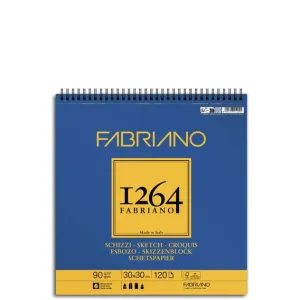 ΜΠΛΟΚ ΣΠΙΡΑΛ 30X30CM F-1264 90GR SKETCH 120Φ FABRIANO ΜΠΛΟΚ ΣΠΙΡΑΛ 30X30CM F-1264 90GR SKETCH 120Φ FABRIANO