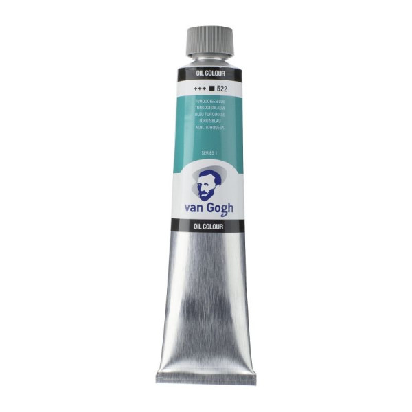 ΛΑΔΙΑ VAN GOGH S1 200ml No.522 Turquoise Blue