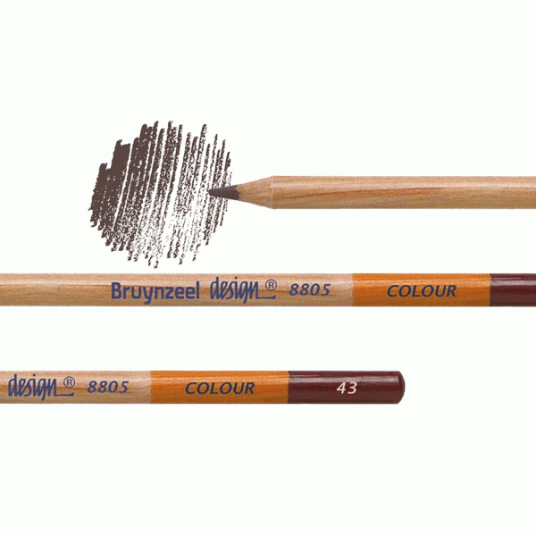 ΞΥΛΟΜΠΟΓΙΑ BRUYNZEEL DESIGN COLOUR 43 Dark Brown