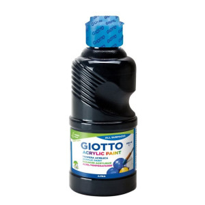 ΑΚΡΥΛΙΚΗ ΤΕΜΠΕΡΑ ΜΑΥΡΗ 250ML GIOTTO