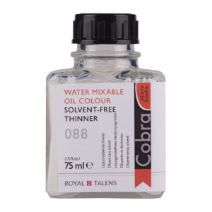COBRA WATER MIXABLE OIL COLOURE THINNER JAR 75ml
