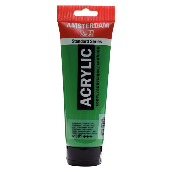 ΑΚΡΥΛΙΚΟ AMSTERDAM 250ml No.618 Permanent Green Light