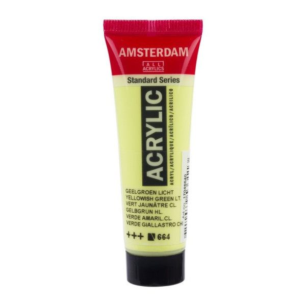 ΑΚΡΥΛΙΚΟ AMSTERDAM 20ml 664 Yellowish Green Light