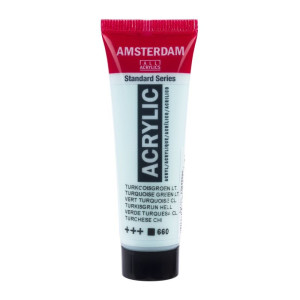 ΑΚΡΥΛΙΚΟ AMSTERDAM 20ml 660 Turquoise Green Light