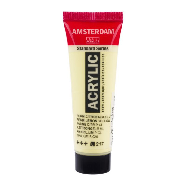 ΑΚΡΥΛΙΚΟ AMSTERDAM 20ml 217 Perm. Lemon Yellow Light