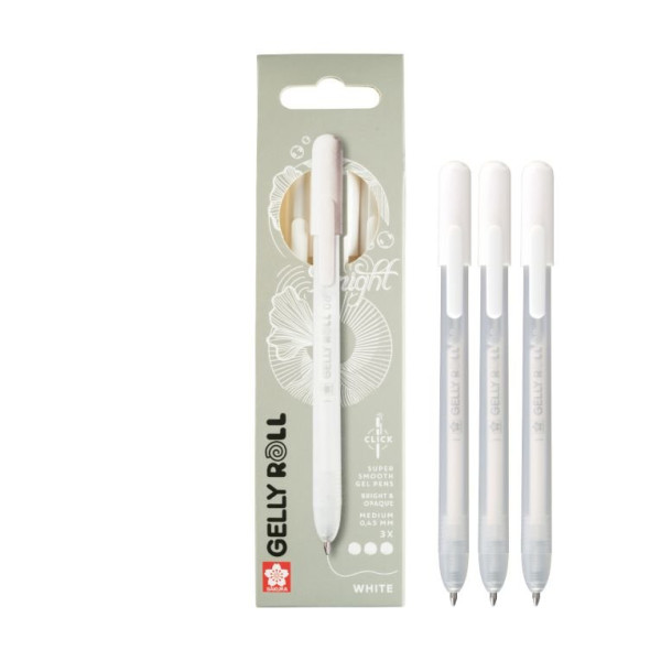 ΜΑΡΚΑΔΟΡΟΙ GELLY ROLL CLASSIC SET 3 WHITE
