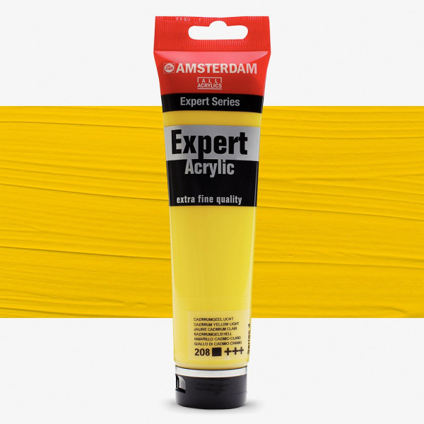 ΑΚΡΥΛΙΚΟ AMSTERDAM S4 150ml EXPERT Νο.208 Cadmium Yellow Light
