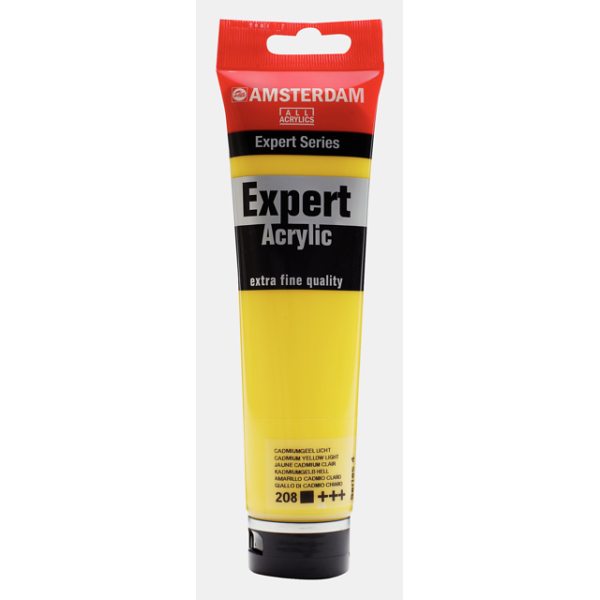 ΑΚΡΥΛΙΚΟ AMSTERDAM S4 150ml EXPERT Νο.208 Cadmium Yellow Light