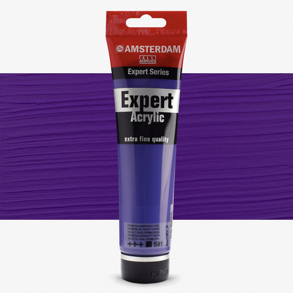 ΑΚΡΥΛΙΚΟ AMSTERDAM S2 150ml EXPERT Νο.581 Permanent Blue Violet Opaque