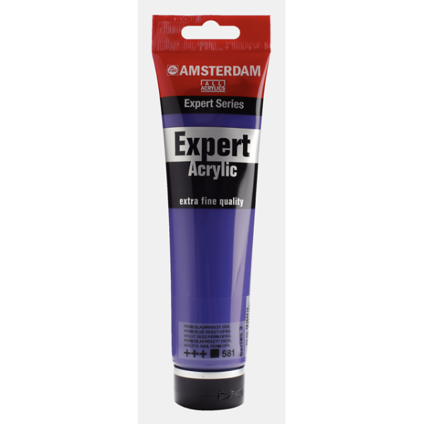 ΑΚΡΥΛΙΚΟ AMSTERDAM S2 150ml EXPERT Νο.581 Permanent Blue Violet Opaque