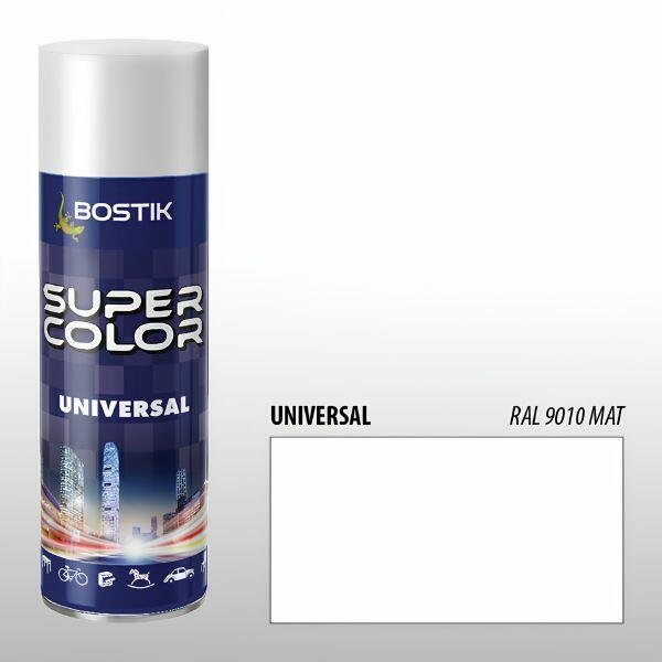 ΣΠΡΕΪ ΑΚΡΥΛΙΚΟ DEN BRAVEN BOSTIK RAL 9010 ΜΑΤΤ ΛΕΥΚΟ 400ml