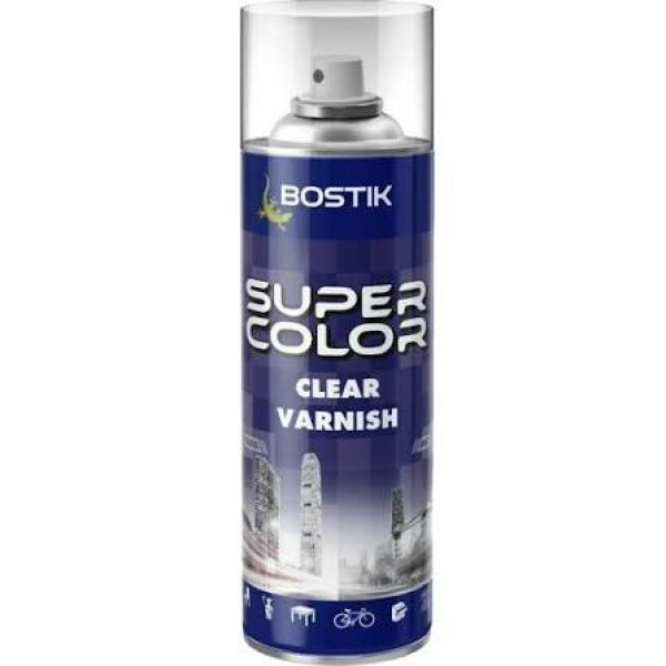 ΒΕΡΝΙΚΙ ΣΠΡΕΪ ΑΚΡΥΛΙΚΟ DEN BRAVEN BOSTIK ΓΥΑΛΙΣΤΕΡΟ 400ml