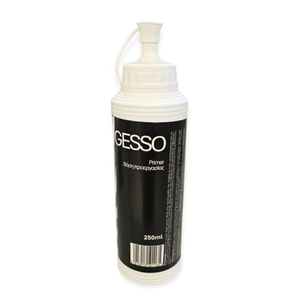 ΑΣΤΑΡΙ GESSO 250ML  ΛΕΥΚΟ ΥΠΟΣΤΡΩΜΑ ΖΩΓΡΑΦΙΚΗΣ