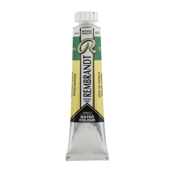 REMBRANDT Watercolour 675 Phthalo Green 20ml