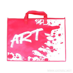 ΤΣΑΝΤΑ ΣΧΕΔΙΟΥ "ART PINK" ΑΔΙΑΒΡΟΧΗ ΜΕ ΦΕΡΜΟΥΑΡ 340x475mm