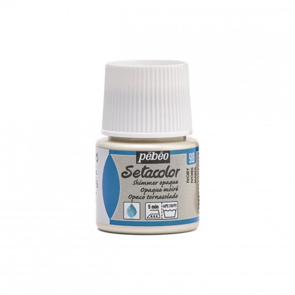 ΧΡΩΜΑ ΥΦΑΣΜΑΤΟΣ Ivory Shimmer SETACOLOR OPAQUE 45ml