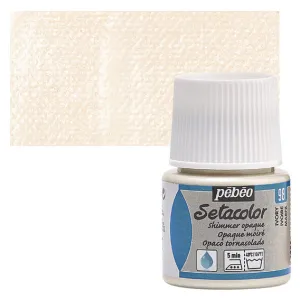 ΧΡΩΜΑ ΥΦΑΣΜΑΤΟΣ Ivory Shimmer SETACOLOR OPAQUE 45ml ΧΡΩΜΑ ΥΦΑΣΜΑΤΟΣ Ivory Shimmer SETACOLOR OPAQUE 45ml
