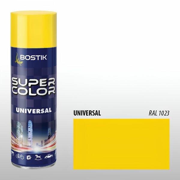 ΣΠΡΕΪ ΑΚΡΥΛΙΚΟ DEN BRAVEN BOSTIK RAL 1023 TRAFFIC YELLOW 400ml
