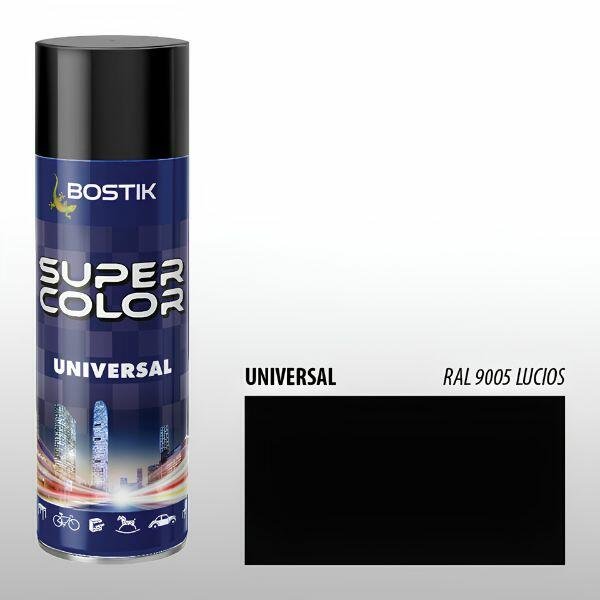 ΣΠΡΕΪ ΑΚΡΥΛΙΚΟ DEN BRAVEN BOSTIK RAL 9005 GLOSS ΜΑΥΡΟ 400ml